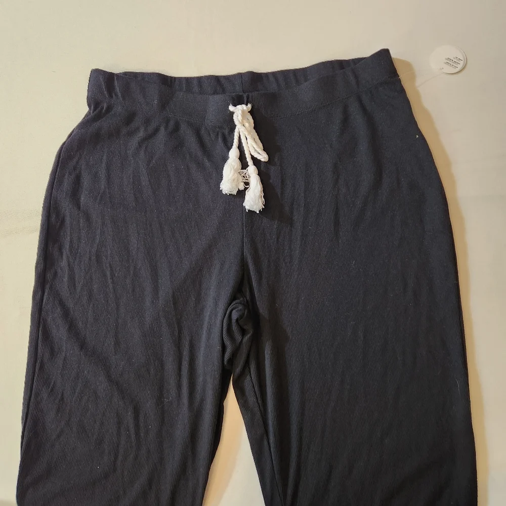 Women's Kikit Black Knit Lounge‎ Pants Size XL